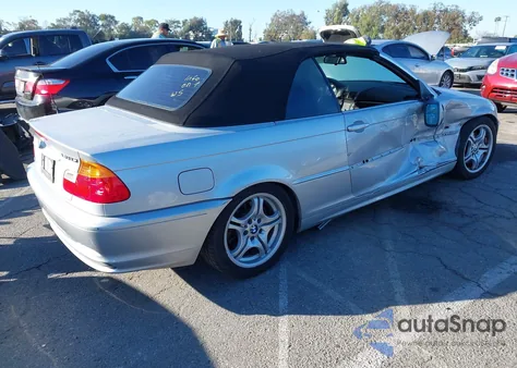 2003 BMW 330Ci z USA, uszkodzony, nr VIN WBABS53443JU97533